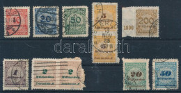 O 1923 Teljes B Sor Mi 318-319, 321, 323, 325-327, 329-330 B Set - Otros & Sin Clasificación