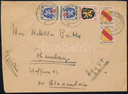 1948 Levél Egyiptomba / Cover From Baden Baden To Egypt - Other & Unclassified