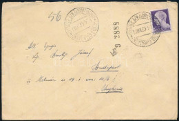 1943 Cenzúrázott Levél Budapestre / Censored Cover - Other & Unclassified