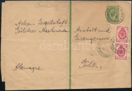 ~1919 Díjkiegészített Díjjegyes Boríték / PS-cover With Additional Franking To Görlitz - Other & Unclassified