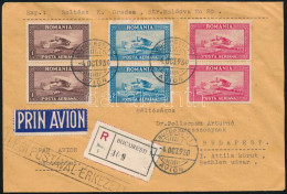 1930 Ajánlott Légi Levél Repülő Bélyegekkel / Registered Airmail Cover - Autres & Non Classés