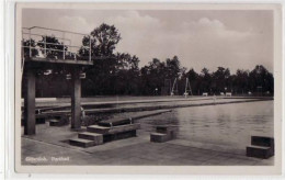 39064902 - Guetersloh Mit Parkbad Gelaufen, Mit Marke Und Stempel Von 1939. Gute Erhaltung. - Gütersloh