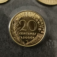 20 CENTIMES MARIANNE 2000 BU SCELLEE ISSUE DU COFFRET / UNC / FRANCE - 20 Centimes