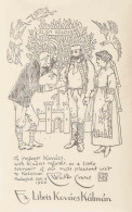 Jelzés Nélkül: Ex Libris Kovács Kálmán, Klisé, Papír, Jelzett A Klisén. Kovács Kálmán (1883-1951) Tanár, Tanügyi Főtanác - Sonstige & Ohne Zuordnung