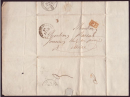 Lettre Manuscrite, Port Payé, Du 11 Janvier 1835 De Clermont-Ferrand Pour Issoire - Manuscripts