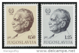 Yugoslavia 1972 Josip Broz Tito MiNr 1466-1467 MNH - Unused Stamps