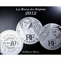 France, Coffret 10€, Euros Des Régions, 2012, MDP, Argent, SPL - France