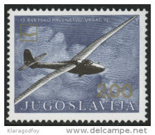 Yugoslavia 1972 Airplane MiNr 1471 MNH - Unused Stamps