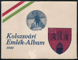 1940 Kolozsvári Emlékalbum, 10 Db Képet Tartalmazó Leporelló, Borítón Kis Sérüléssel - Sin Clasificación