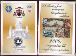 2000 A Szent Jobb Esztergomi Látogatása Emléklap Pár Dr Paskai László Bíboros Prímás Eredeti Aláírásával Bársony Tokban - Otros & Sin Clasificación