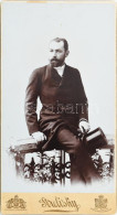 Váradi Antal (1854-1923) Bölcseleti Doktor, Drámaíró, A Kisfaludy Társaság Tagja és A Petőfi Társaság Főtitkára, Udvari  - Otros & Sin Clasificación