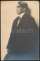 Székely Aladár (1870-1940): Ady Endre Portréja, Fotó, A Hátoldalán Pecséttel Jelzett, A Sarkain Kis Sérülésekkel, 21,5x1 - Other & Unclassified