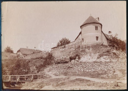 Cca 1910 Vajdahunyad, Huszárvár, Erdélyi Mór (1866-1934) Pecséttel Jelzett Fotója, 16,5×23 Cm - Other & Unclassified