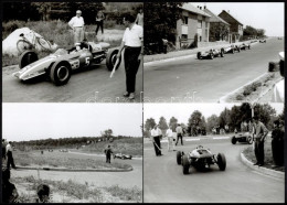 1969 Sopron Grand Prix Fotói, 21 Db Fotó, 25 Kocka Negatív, Valamint CD-rom Melléklet A Fotókkal, Fotók: 12x18 Cm, Cca 3 - Autres & Non Classés
