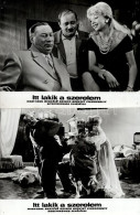 Cca 1989 Előtt Készült ,,Itt Lakik A Szerelem" Című Szovjet Film Jelenetei és Szereplői, 6 Db Vintage Produkciós Filmfot - Sonstige & Ohne Zuordnung