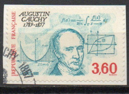 FRANCE    -   1989.  Y&T N° 2610 Oblitéré.  Cauchy - Used Stamps