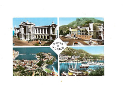 Souvenir De Monaco.Expédié à Borgerhout (Belgique) - Mehransichten, Panoramakarten
