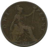 PENNY 1898 UK GRANDE-BRETAGNE GREAT BRITAIN Pièce #AG852.1.F.A - D. 1 Penny