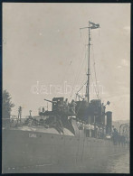 Cca 1916 Az Osztrák-magyar Haditengerészet S.M.S. Turul Huszár Osztályú Rombolója és Legénysége , Mely A Ganz Danubius F - Other & Unclassified