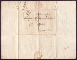 Lettre Manuscrite, Du 9 Mars 1819 De Riom Pour Issoire - Manuscripts