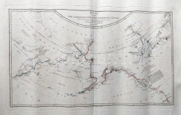 Alaszka és Szibéria Partvidéke A Bering-szorostól északra és Délre. Széles Margójú Térkép James Cook 1778-1779. évi Harm - Sonstige & Ohne Zuordnung