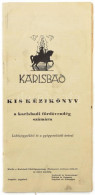 1939 Karlsbadi Prospektus Fürdővendégek Számára Térképpel - Non Classificati