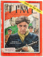 1957 A Time Magazin Januári Száma, Címlapon Az 1956-os év Emberével, A Magyar Szabadságharcossal. Kanadai Kiadás. Kissé  - Sin Clasificación