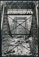 Cca 1964 Budapest, Vintage Fotó Az Erzsébet Híd építéséről, Jelzés Nélkül, Ezüst Zselatinos Fotópapíron, 24x16,5 Cm - Autres & Non Classés
