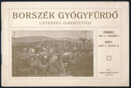 Borszék Gyógyfürdő Látképes Ismertetője. Kiadja: Borszéki Fürdővállalat Rt. Bp., én. (cca 1910), Krausz Tivadar-ny., 15+ - Non Classificati