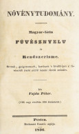 Vajda Péter:Növénytudomány. Magyar-latin Füvésznyelv és Rendszerisme. Orvosok, Gyógyszeresek, Kertészek 's Fűvészetet Ta - Unclassified