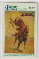 Télécarte CNC - Tintin - Comics