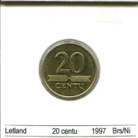 20 CENTU 1997 LITAUEN LITHUANIA Münze #AS693.D.A - Litauen