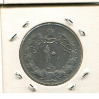IRAN 10 RIALS 1964 / 1343 Islamisch Münze #AS102.D.D.A - Iran