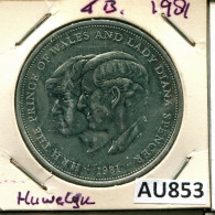 25 NEW PENCE 1981 UK GROßBRITANNIEN GREAT BRITAIN Münze #AU853.D.A - 25 New Pence