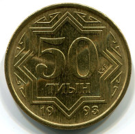 50 TIYN 1993 KAZAKHSTAN UNC Coin #5 #W11173.U.A - Kazakistan