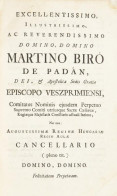 [Barkóczi Rosty Miklós (1730-1767)] Nicolao Rosty: Ritus Ac Mores Hebraeorum Italico Idiomate Refutati A Doctore Paolo M - Unclassified