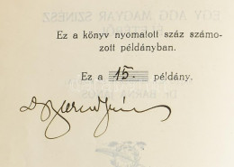 Dr. Barna János: Balogh István. Egy Agg Magyar Színész életéből. ALÁÍRT! 15/100. Számozott Példány. 1927, Makói Friss Új - Non Classés