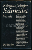 Kányádi Sándor: Szürkület. Versek. 1970-1977. A Szerző, Kányádi Sándor (1929-2018) Kossuth-díjas Erdélyi Magyar Költő ÁL - Zonder Classificatie