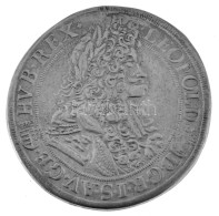 1694K-B 1/2 Tallér Ag "I. Lipót" Körmöcbánya (14,03g) T:VF Javított Fülnyom? / Hungary 1694K-B 1/2 Thaler Ag "Leopold I" - Unclassified