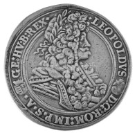 1698K-B Tallér Ag "I. Lipót" Körmöcbánya (27,92g) T:VF / Hungary 1698K-B Thaler Ag "Leopold I" Kremnitz (27,92g) C:VF Hu - Unclassified