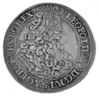 1703K-B 1/2 Tallér Ag "I. Lipót" Körmöcbánya (13,08g) T:XF Ph. / Hungary 1703K-B 1/2 Thaler Ag "Leopold I" Kremnitz (13, - Ohne Zuordnung