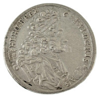 1715K-B 1/2 Tallér Ag "III. Károly" Körmöcbánya (13,79g) T:XF,VF Patina, Karc, Kis Ph Hungary 1715K-B 1/2 Thaler Ag "Cha - Non Classificati