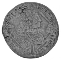 1734N-B 1/4 Tallér Ag "III. Károly" Nagybánya (7,08g) T:XF,VF / Hungary 1734N-B 1/4 Thaler Ag "Charles III" Baia Mare (7 - Ohne Zuordnung