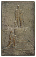 Berán Lajos (1882-1943) 1906. Plakett A Rókus Kórház Bejárata Előtt álló Semmelweis Ignác Szobor Avatásának Emlékére, Ké - Sin Clasificación