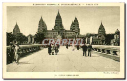 CPA Exposition Coloniale Internationale Paris 1931 Temple D Angkor Vat - Esposizioni