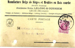 LEUZE  S. A. Manufacture Belge De Sièges Et Meubles En Bois Courbé (1927) - 1900 – 1949
