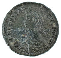 Római Birodalom / Siscia / II. Constantius 348-350. AE Follis Bronz (2,89g) T:AU,XF / Roman Empire / Siscia / Constantiu - Ohne Zuordnung