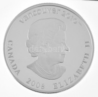 Kanada 2008. 25$ Ag "A Vancouveri Téli Olimpia 2010 / Vancouver" Forgalomba Nem Került, Részben Hologramos Emlékérme, Ka - Unclassified