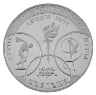 Oroszország 2004. 3R Ag "XVIII. Nyári Olimpiai Játékok Athén" T:PP Fo. Russia 2004. 3 Rubles Ag "XXVIIIth Summer Olympic - Zonder Classificatie