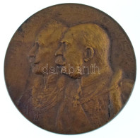 Osztrák-Magyar Monarchia / Neuberger Rudolf (1861-1916) 1915. "II. Vilmos - Ferencz József / Limanowai Csata" Bronz Emlé - Zonder Classificatie